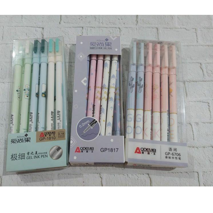 

Harga Terkini (12pc)Ball Pen Gel Warna Hitam Lancar dalam Menulis 12 pcs/box Aodemie