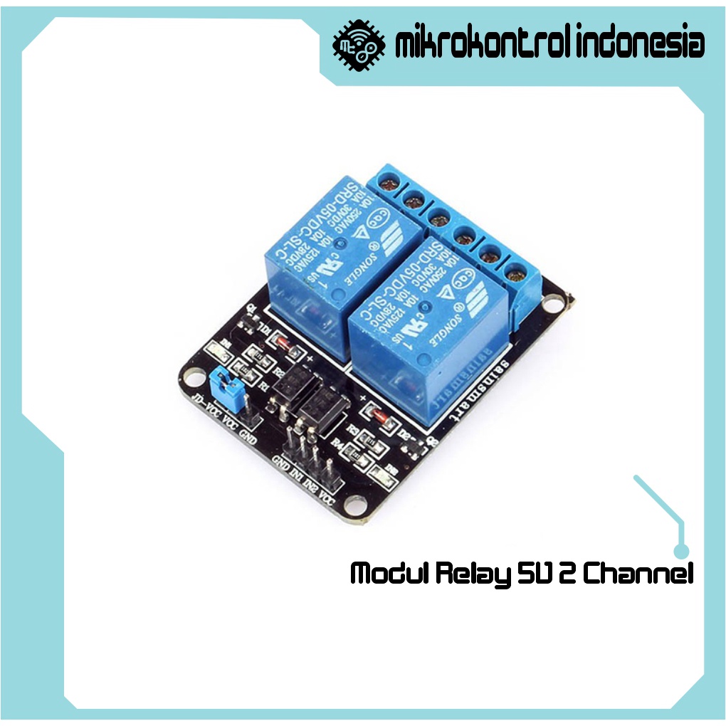 Modul Relay 5V 2 Channel