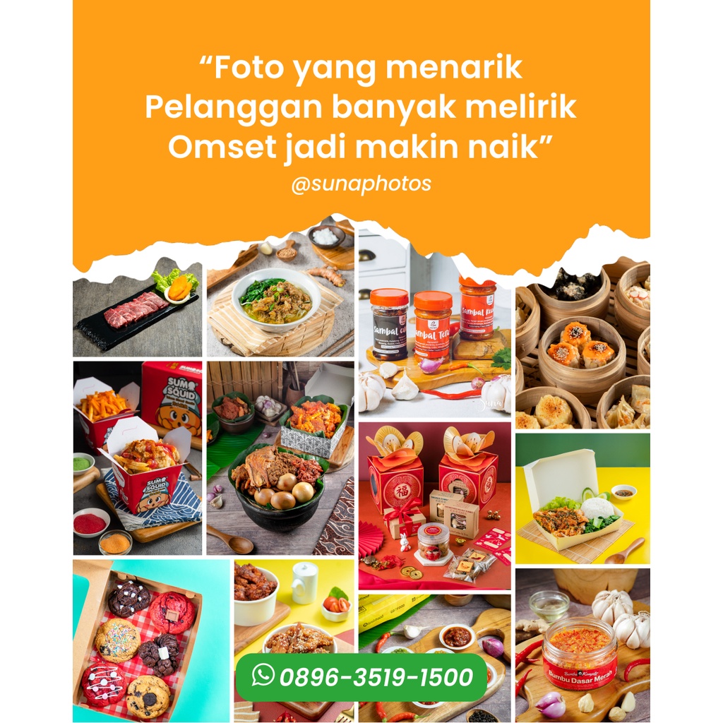 Jasa Foto Produk | Foto Makanan | Foto Katalog Online Shop