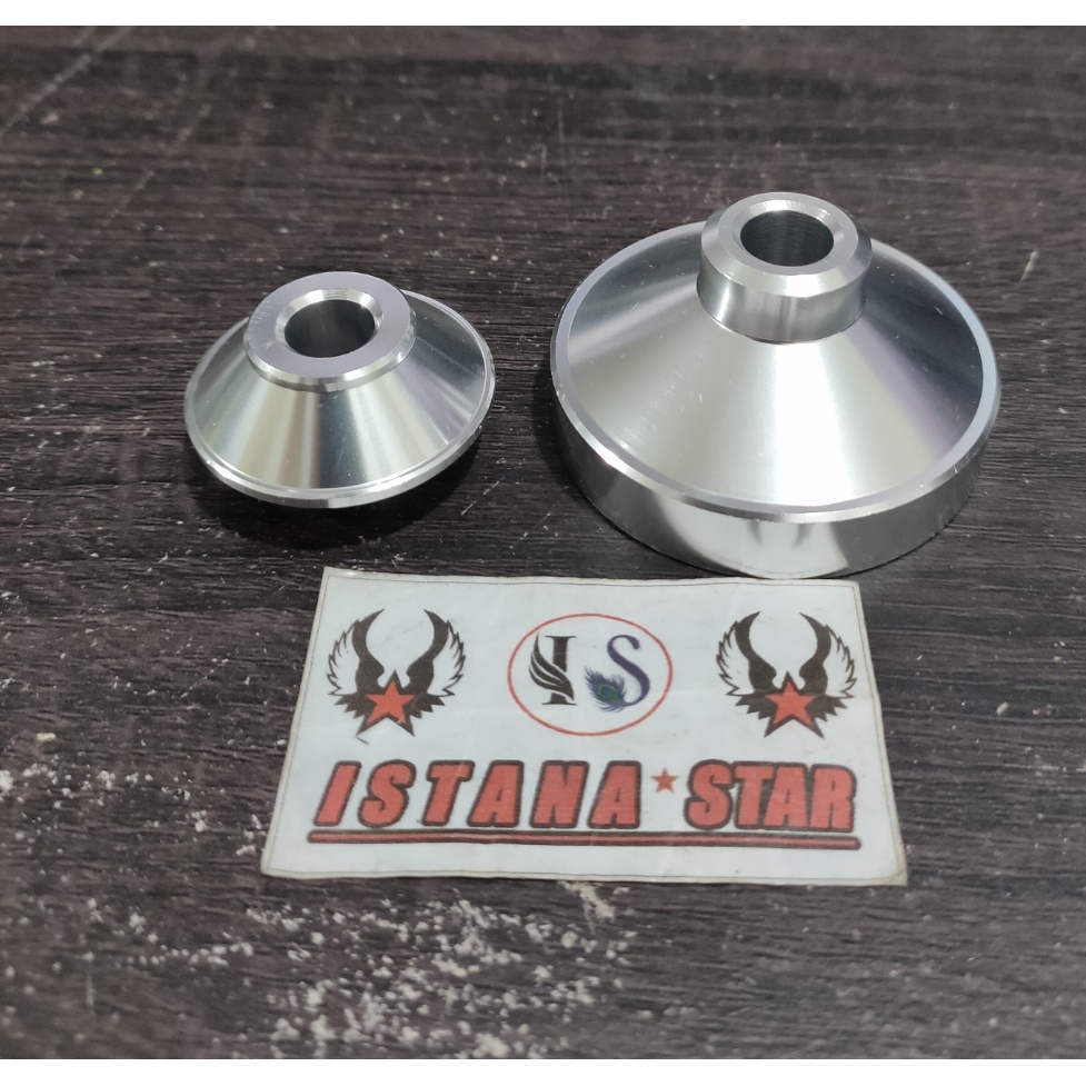 TUTUP GEAR BOX MATIC, MIO, FINO, MIO SPORTY, SOUL, GT, M3, DL emas merah silver 2 tone