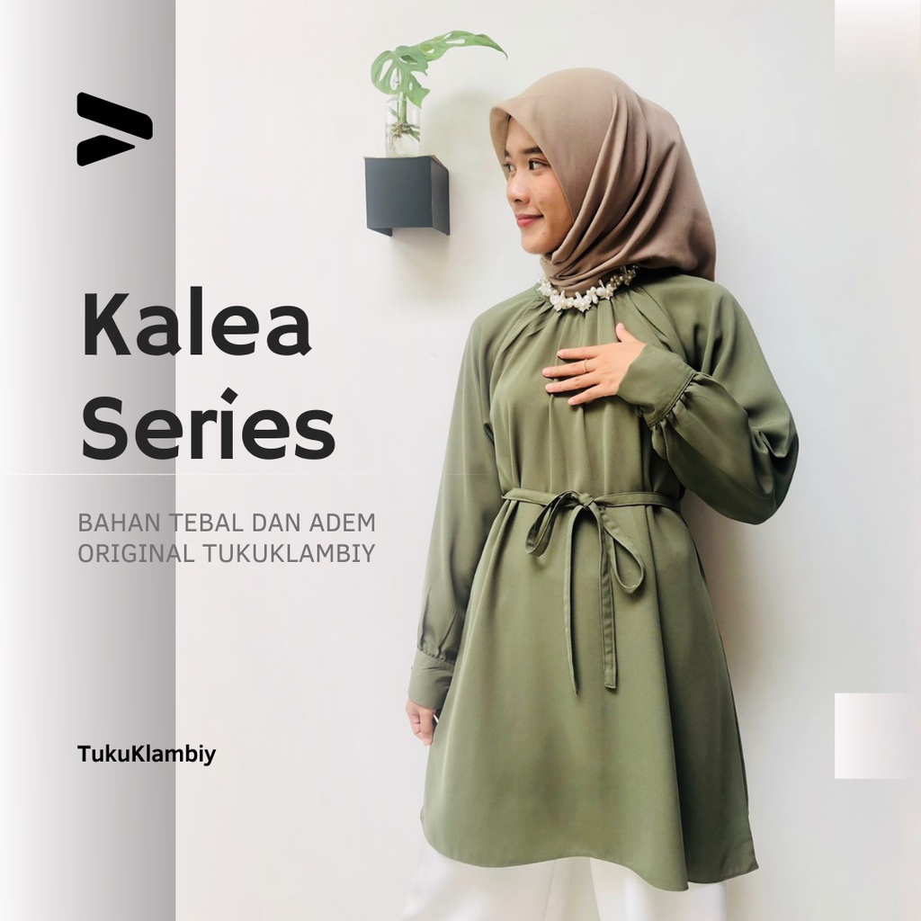 TUKUKLAMBIY ATASAN WANITA KEMEJA TUNIK BLOUSE CASUEL GARANSI 100% - MAHAL? KEMBALIKAN!