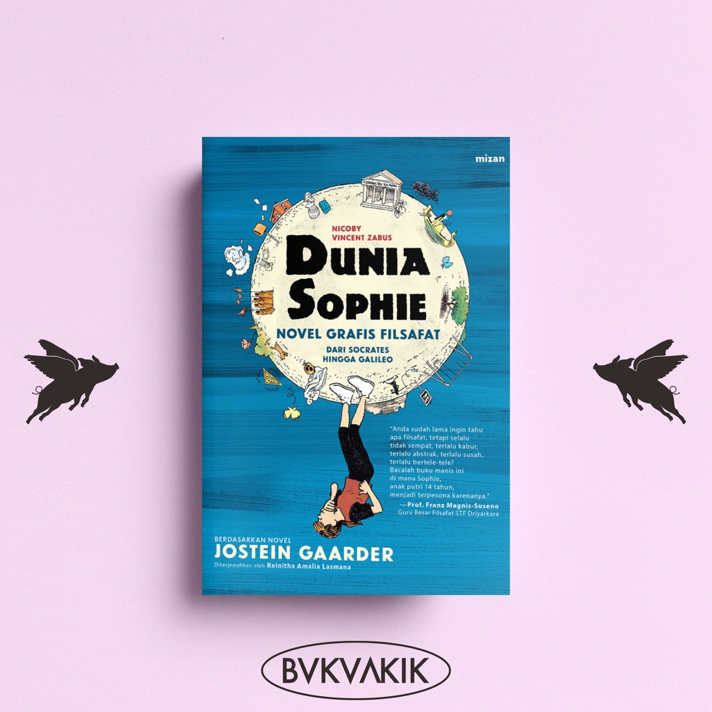 Dunia Sophie Novel Grafis Filsafat - Jostein Gaarder