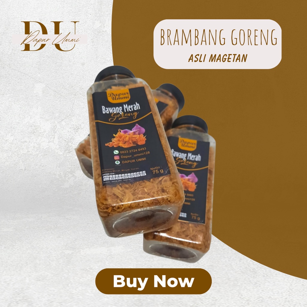 

Bawang Goreng Magetan Premium - (70 gr) 100% KRIYUKKK Asli Tanpa Tepung