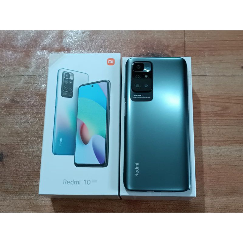 XIAOMI REDMI 10 6/128 SECOND MULUS FULLSET ACC LENGKAP