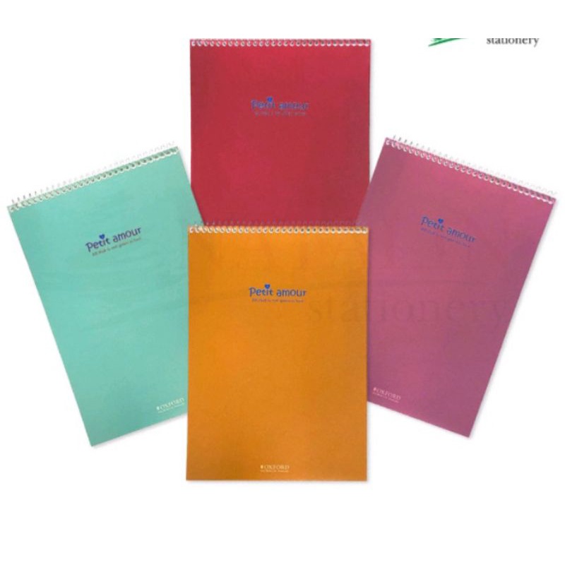 

buku spiral korea (250grm)/blok note spiral ring atas