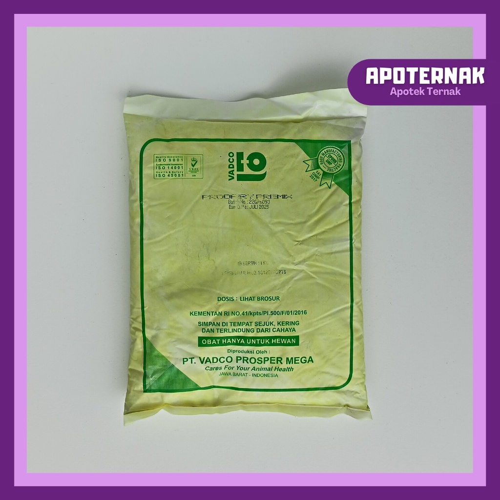 PRODAIRY PREMIX 1 Kg | Vitamin Mineral Untuk Sapi Perah | Premix Sapi Perah | Mineral Sapi