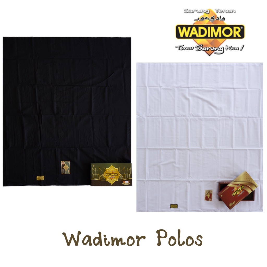 Sarung Wadimor Original Ecer dan Grosir Asli Murah sarung dewasa komplit polos dan motif