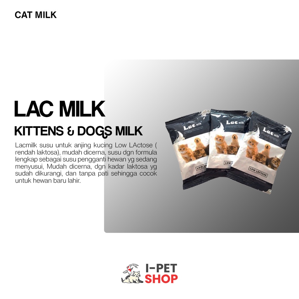 Lac Milk Kittens & Dogs Milk Sachet