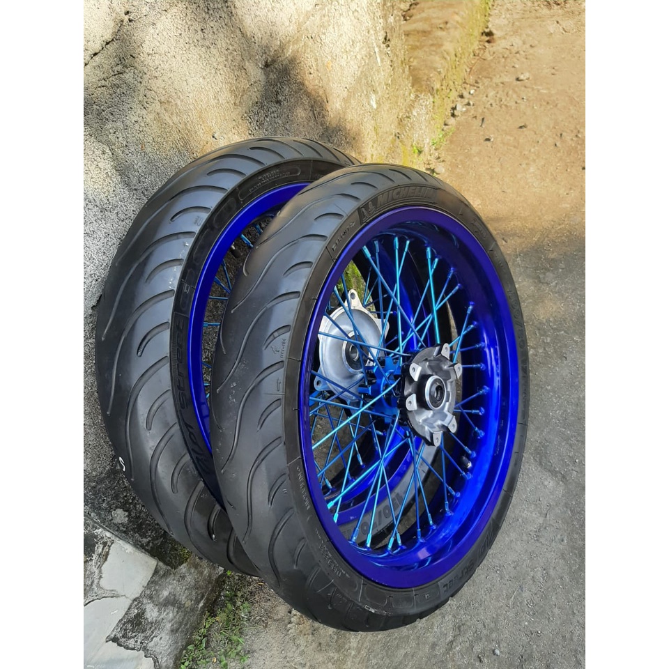 Ban Supermoto Honda CRF 150 Roda Set CRF Supermoto Wheelset Supermoto CRF 150 L Murah