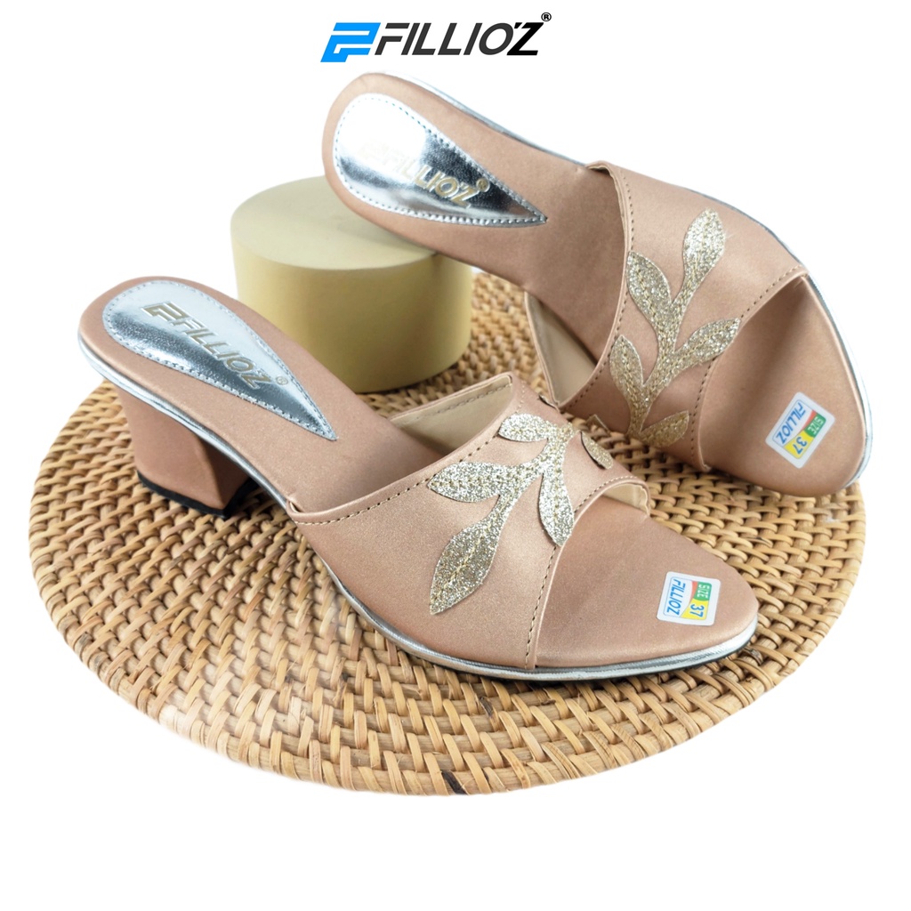 SANDAL WEDGES PESTA WANITA FILLIOZ P4 MURAH HARGA GROSIR