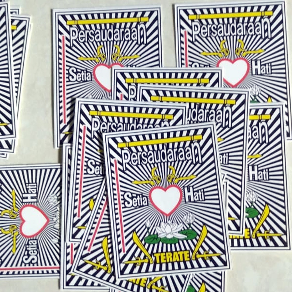 stiker PSHT PERSAUDARAAN SETIA HATI TERATE