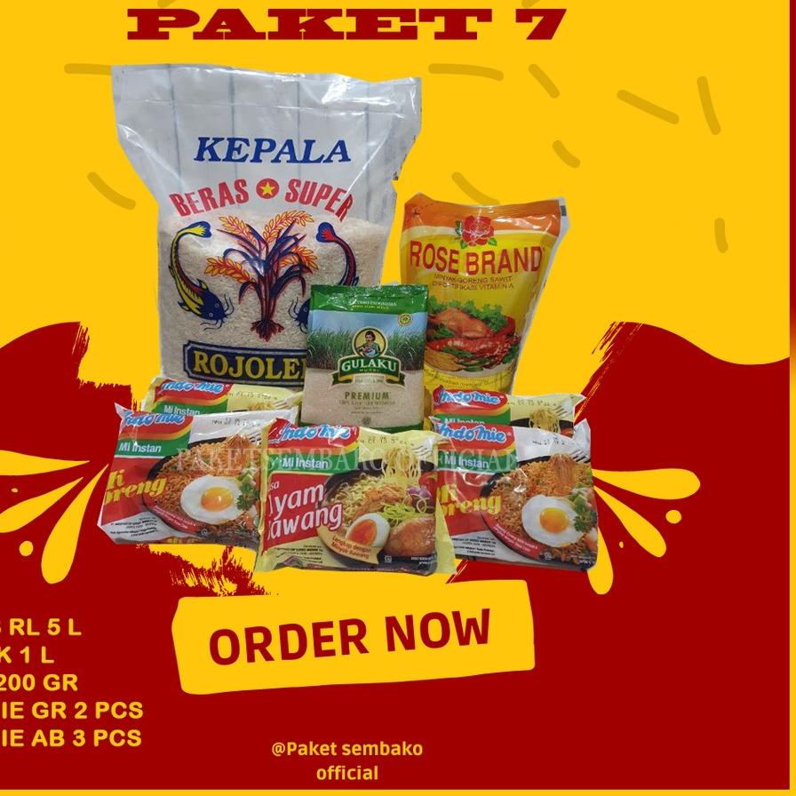 

◄ Paket 7 - Paket Sembako Beras Minyak Gula Mie Paket Sembako Murah Hemat ❋