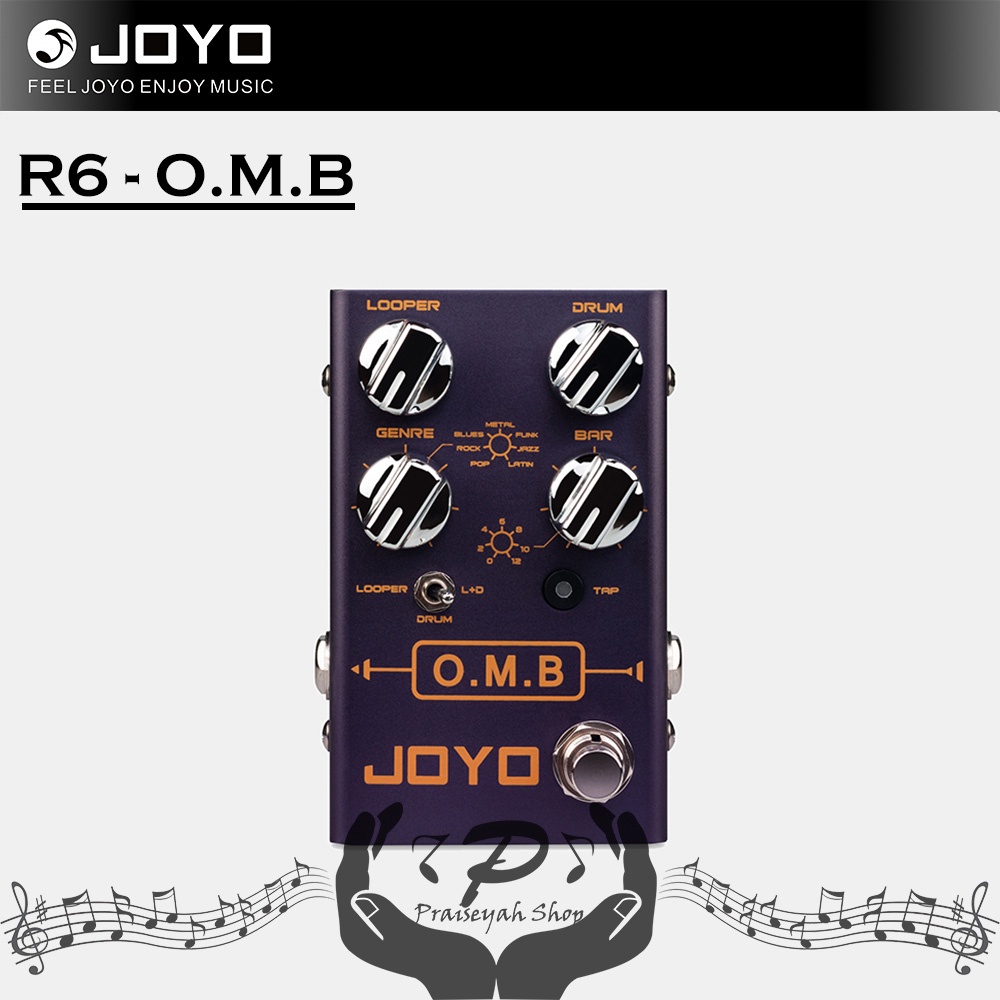 Joyo R06 OMB Pedal Efek Gitar Looper Original R-06 Looping