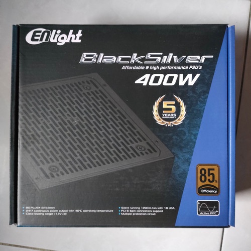 Power Supply Enlight - PSU Enlight 400W ( 80+ Bronze ) RESMI