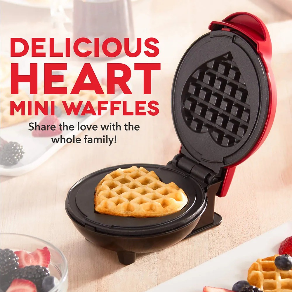 Mini Maker Waffle Elektric - Pembuat Waffle [READY STOCK]