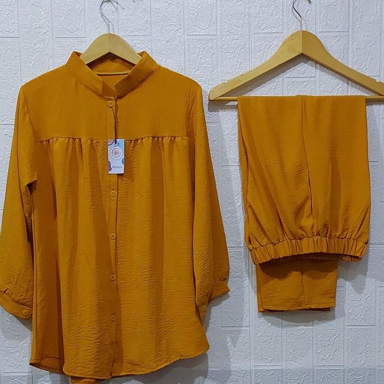 SALE TERBATAS ONE SET RAYON CRINKLE AIRFLOW SETELAN // SETELAN RAYON CRINKLE AIRFLOW// DRESS RAYON /