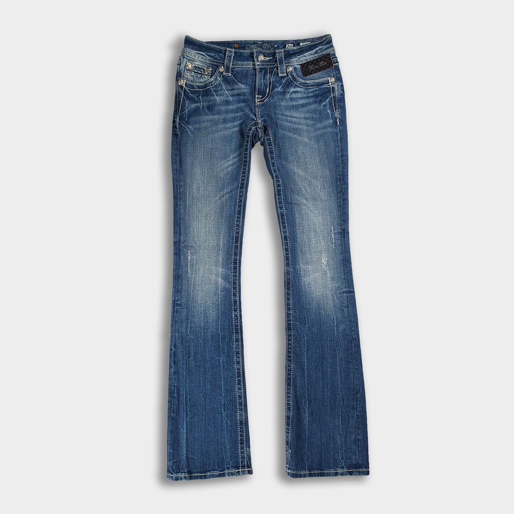 Miss Me Denim Longpants Women | Celana Panjang Denim Wanita Miss Me [JP-5415-B]