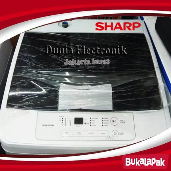 Mesin Cuci 1 Tabung Sharp ESF 950P 8KG Full Otomatis Low Watt