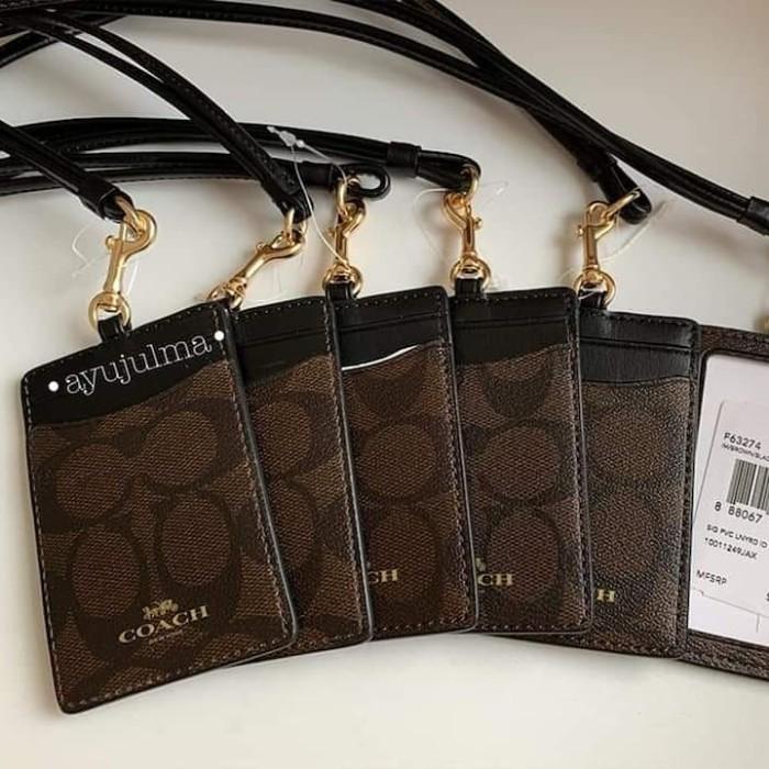 

Coach Lanyard Signature Brown/Black