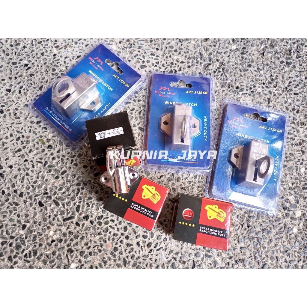 SPRING KNIP MULLER / GRENDEL KODOK / SELOT JENDELA