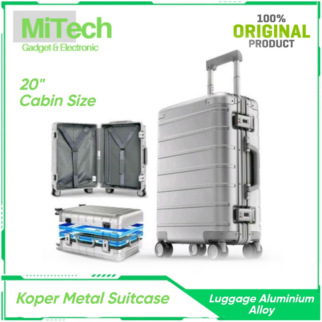 Xiaomi koper Metal Carry-on Luggage 20inch - Mi Koper Travel Suitcase