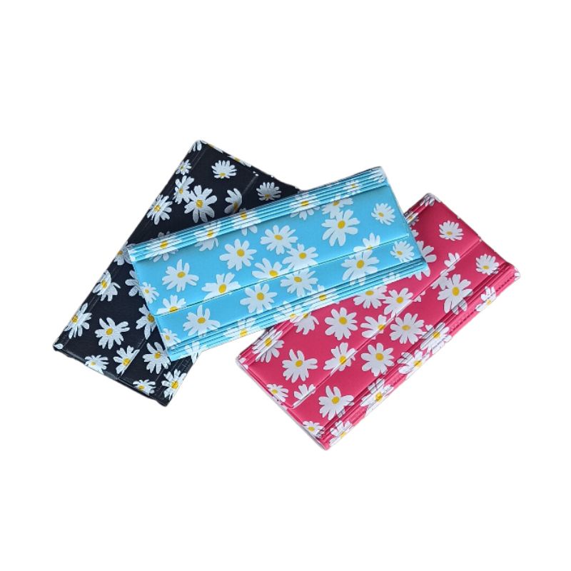 Dompet disiplin keuangan / dompet pengatur keuangan motif bunga matahari