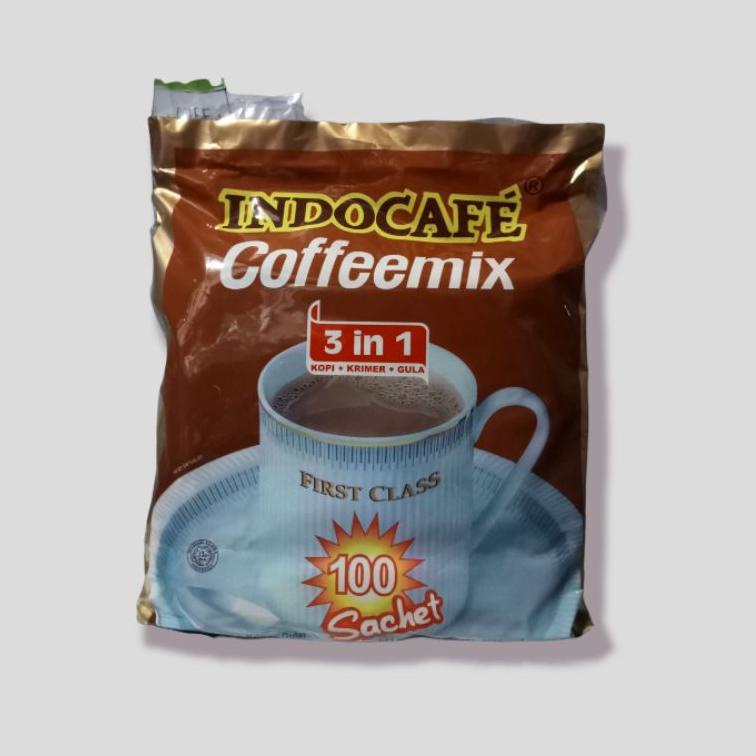

Ready.. indocafe 3in1 coffeemix 1 bag @100 sachet WE9