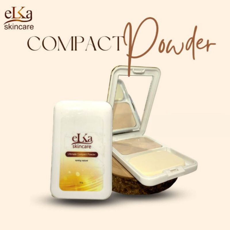ELKA SKINCARE / ULTIMATE COMPACT POWDER ELKA SKINCARE / COMPACT POWDER / BEDAK PADAT / COMPACT POWDE