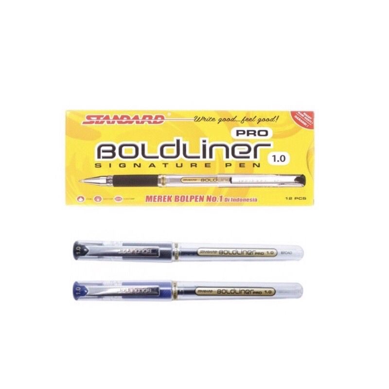 

BULPEN/BULPOINT STANDARD BOLDLINER PRO HITAM/BIRU