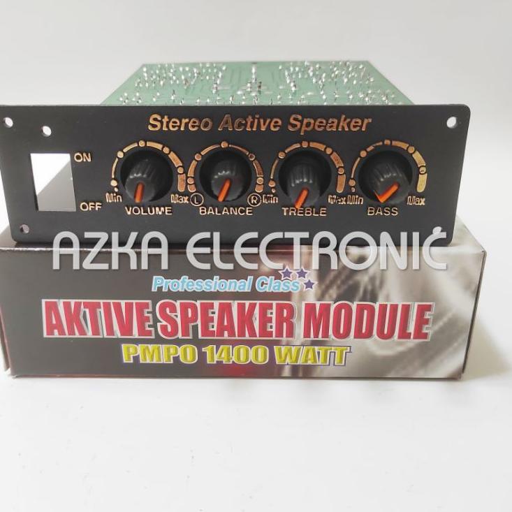 ➼ Kit Power Amplifier Speaker Aktif Stereo 1400W PMPO ➪
