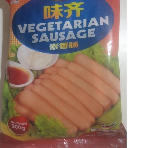 

♗ Sosis Vegetarian Mr Vege 900 Gr / Sosis Mini Vege / Vegetarian Sausage ☑