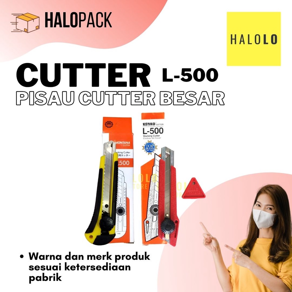

Pisau Cutter Besar L-500 Cutter Model A300 A-300