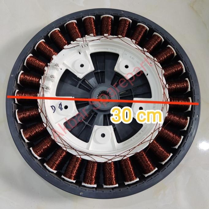 *$*$*$*$] Dinamo Mesin Cuci Inverter Front Loading Sanyo dll Motor Direct Stator