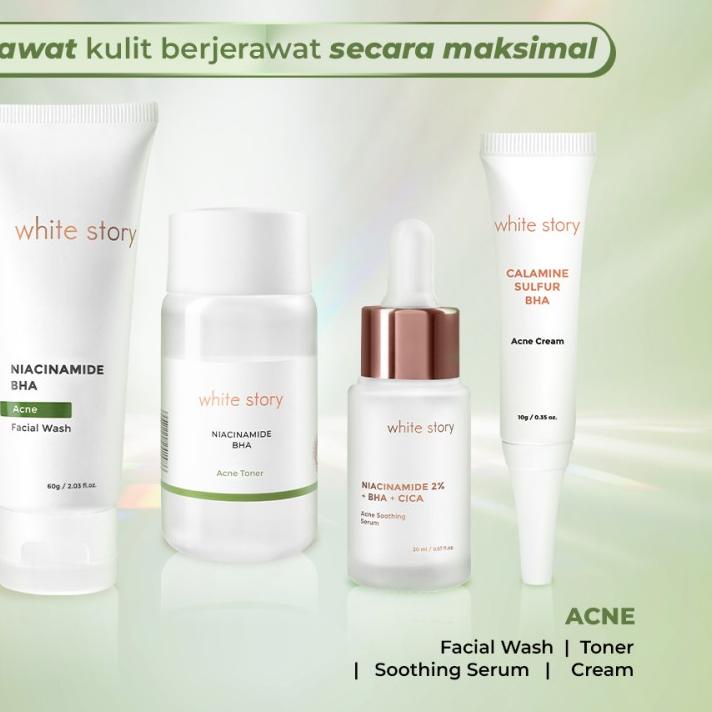 ☀ White Story Paket Acne Lengkap ✻