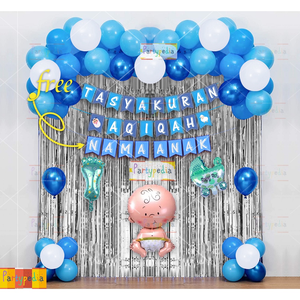 Sport Sistem Paket Dekorasi Aqiqah Anak Laki-Laki