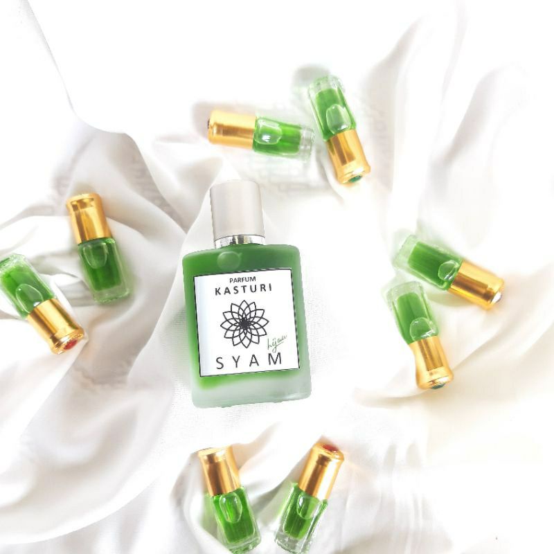 Syam Hijau Parfum Kasturi beli 1 bonus 8
