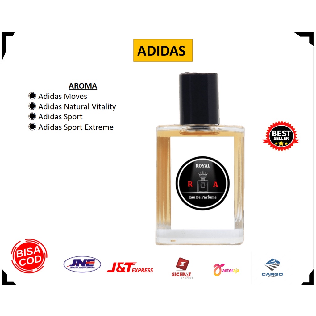 [Royal Platinum] Parfum Pria Adidas Sport - Eau de Parfume 35ml 50ml 100ml