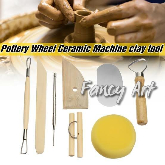 

Ukirku Clay Pottery Sculpting Modelling Crafting Tools / Alat Ukir Cukil