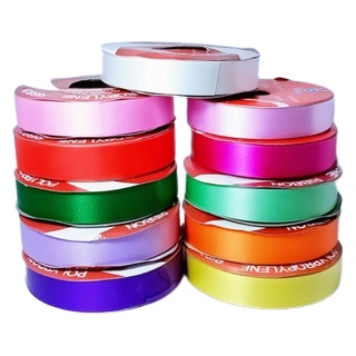 [6 roll] Pita Jepang Warna Polos 0.75" | Pita Kado | Pita Polypropylene | Ribbon Polypropylene