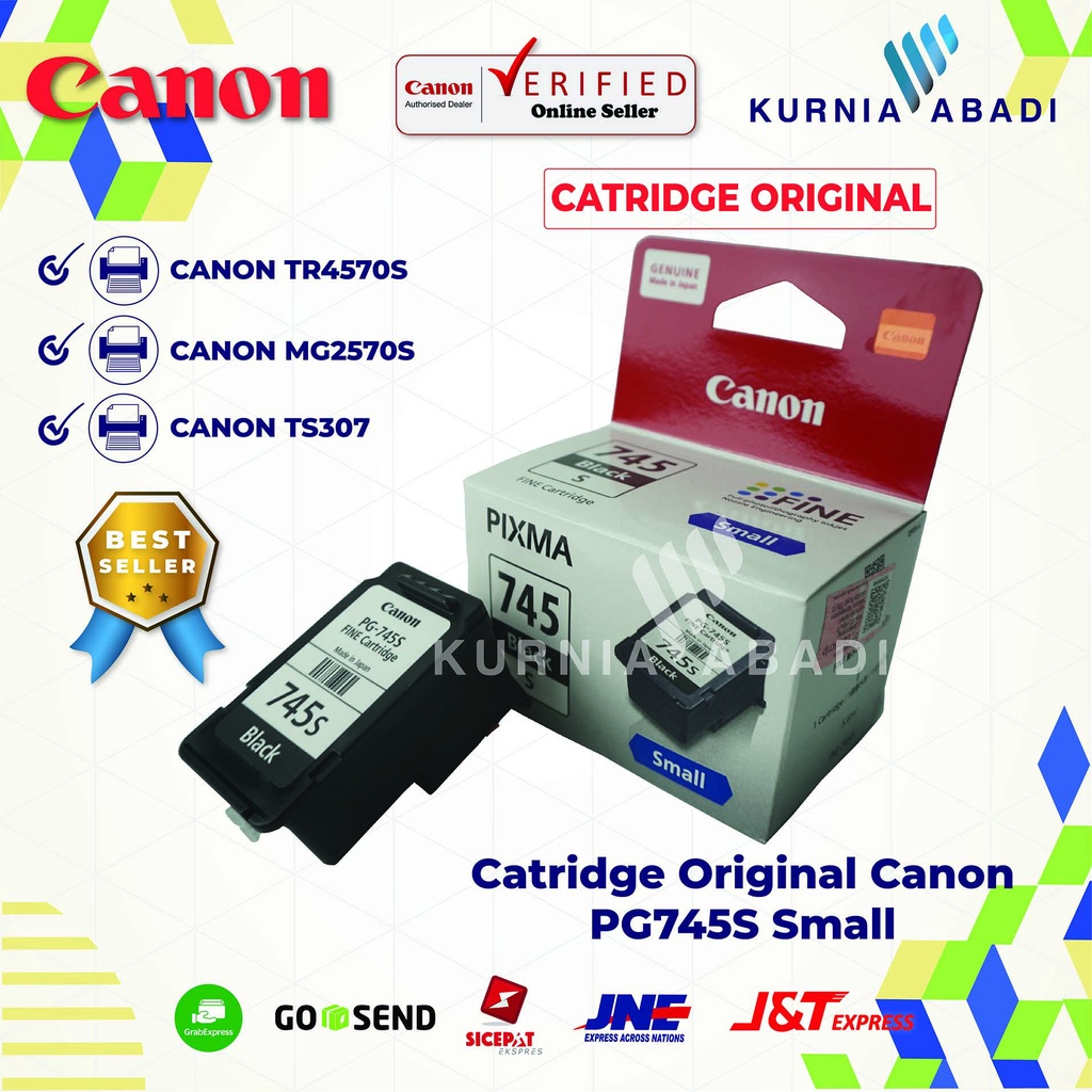 Cartridge Canon PG 745s ORIGINAL PG-745s