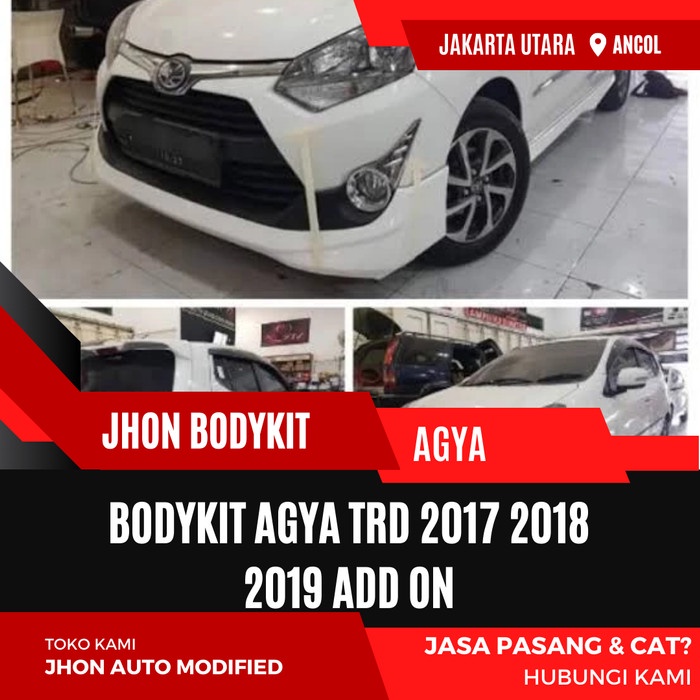 BODYKIT AGYA TRD 2017 2018 2019 ADD ON