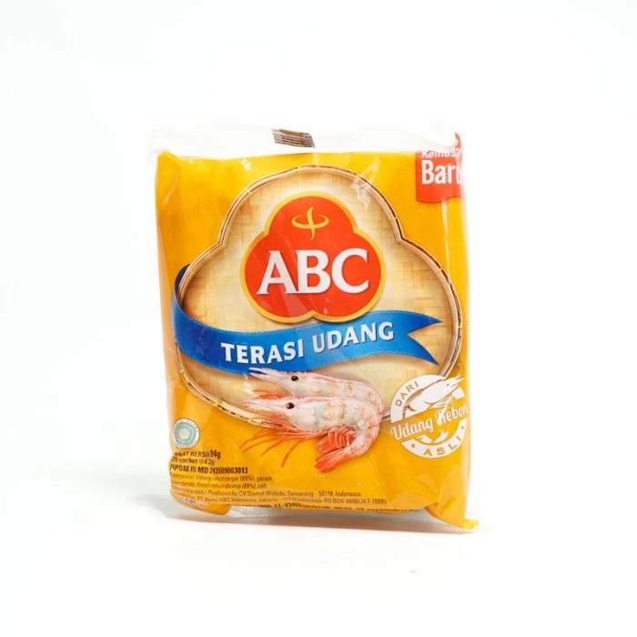 

ABC terasi udang isi 20 x 3.8 gram