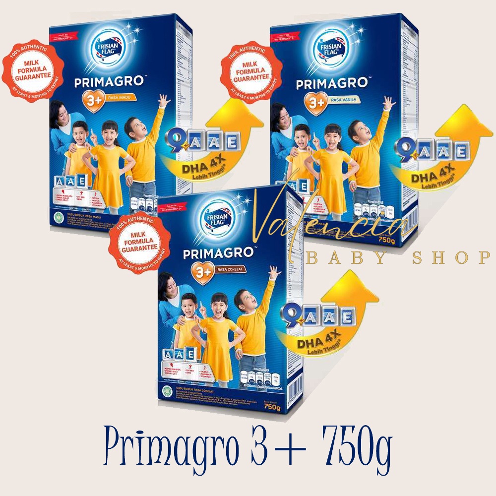 FRISIAN FLAG PRIMAGRO 3+ MADU/VANILA/COKELAT 750gr