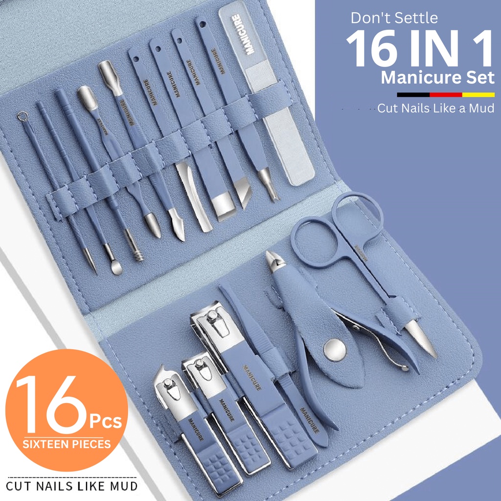 [Original] Gunting Kuku Set Tangan Kaki Nail Clipper Tools Manicure Pedicure Set