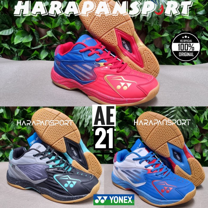 {MentariStore} SEPATU BADMINTON YONEX ALL ENGLAND AE 21 AE21 ORIGINAL 100 Murah