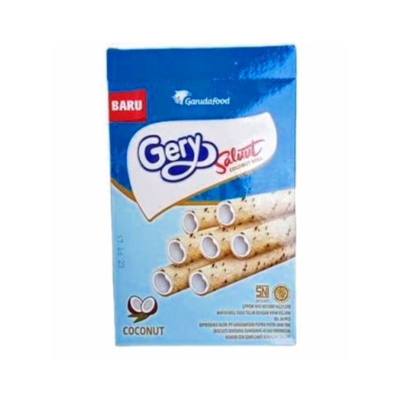 

Gery Saluut Coconut Roll 6gr - 1Box isi 24pcs