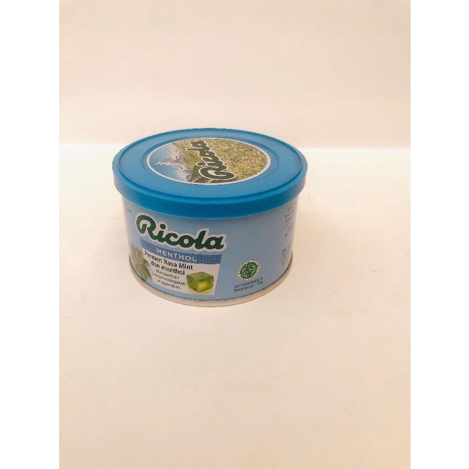 

Ricola Tin Menthol 100g
