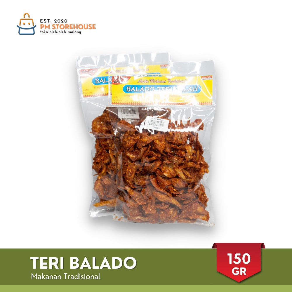 Teri Kering / Balado Teri Belah