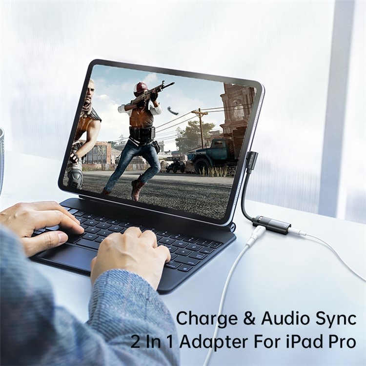 Mcdodo Ca-1880 Audio Splitter Type C to Jack 3.5 Support Charging+Call