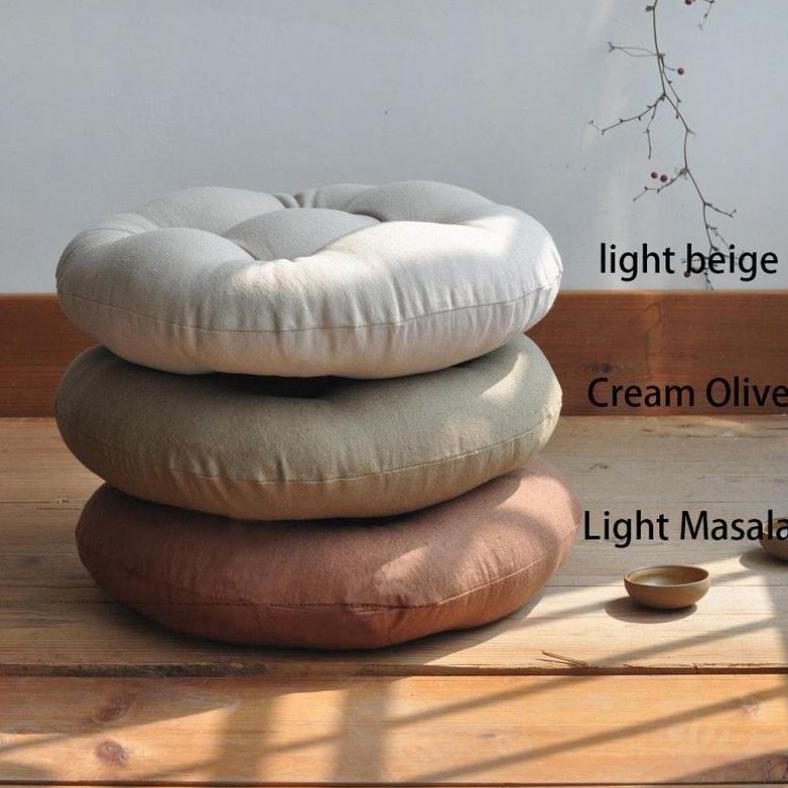 BANTAL DUDUK BANTAL SOFA UK. 40CM - BANTAL KURSI BULAT .